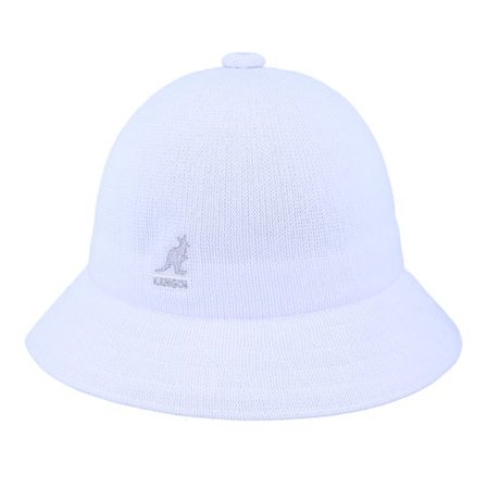 Kangol - Vit bucket Hatt - Tropic Casual White Bucket @ Hatstore