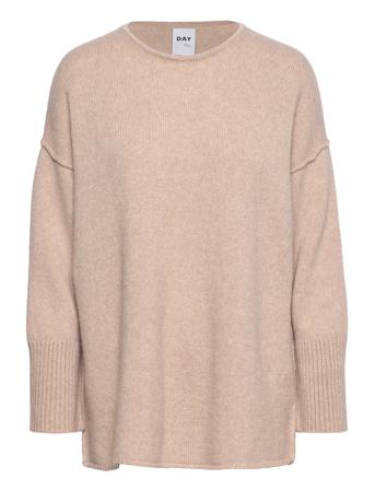 Elva - Basic Lamb Pulllover Beige Day Birger Et Mikkelsen