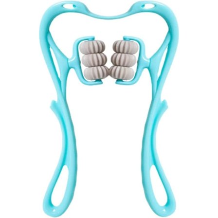 Cervikal rygsøjlemassager, Clip Neck Massage Artifact seks-hjulet æltning nakkemassager