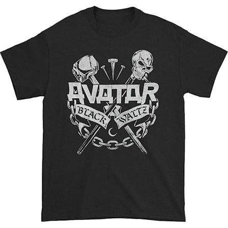 Avatar Black Waltz Chain Tee T-shirt