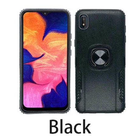 Genomtänkt Skal med Ringhållare - Samsung Galaxy A10 Svart