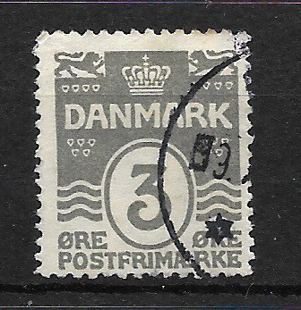 Danmark - AFA 79u - Stemplet