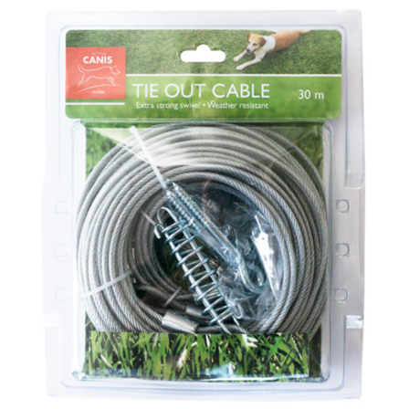 Active Canis juoksuvaijerisetti, 30 m