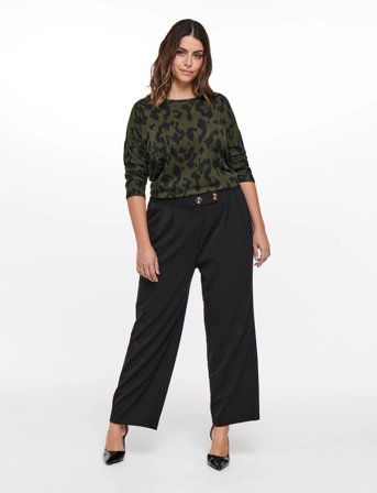 ONLY Carmakoma Caralba 3/4 Top Noos - Green - 54