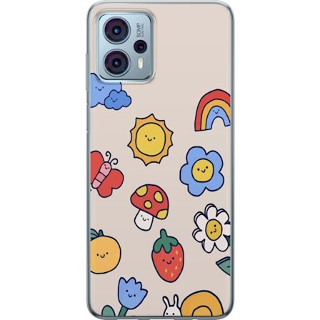 Kompatibelt Mobildeksel til Motorola Moto G23 Søt