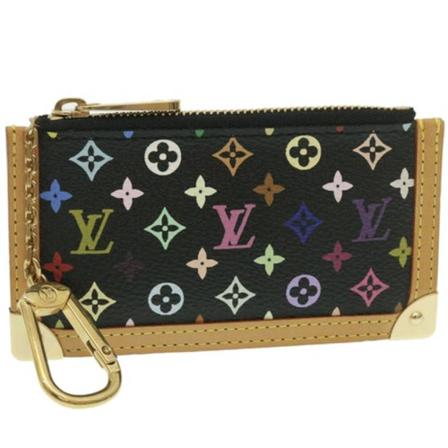 Louis Vuitton Vintage, Pre-owned Canvas Wallet Zwart, Dames, Maat:ONE Size