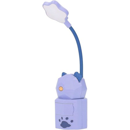 Led-skrivebordslampe til børn, USB-opladning, varmt lys, sødt tegneserie-design, boglamper, øjenbeskyttelse