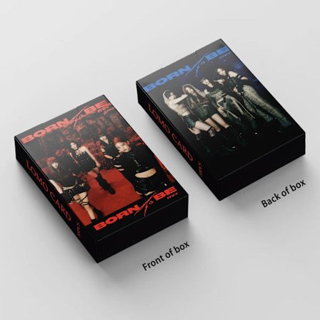 55st/ Set Kpop ITZY BORN TO BE fotokort CHESHIRE Blah Blah Blah lomo kort itzy album RINGO fotokort