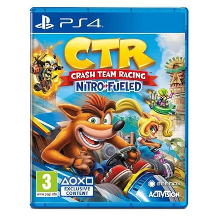 Videospel - Activision - Crash Team Racing: Nitro Fueled - Remastrad - 1 till 4 spelare - PS4