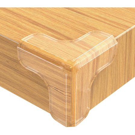 24 stk Bordhjørnebeskyttere for Babysikring, Transparente Bordhjørnebeskyttere, Møbelhjørnebeskyttere med Sterkt A