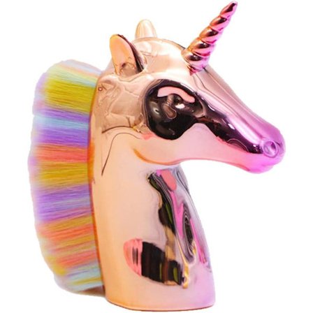 Regnbuefarvet Enhjørning Støv Pensel: Neglebørste med bløde og de