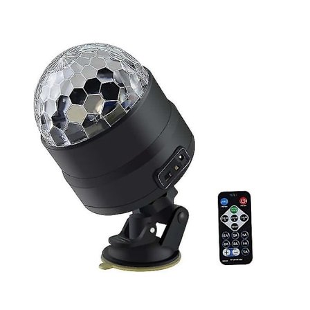 {xjxj}Uppgradera fullfärgs discokula ljus DJ ljusshow ljus LED mini festljus Dekorationsljus presentljus magiskt ljus ljudaktiverat auto