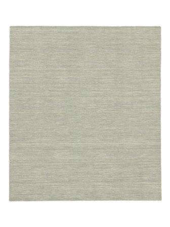 Einfarbig Groß Handloom Flat Teppich - Hellgrün 250X300 Wolle, Im Modernen Stil