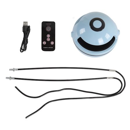 Håndfri hoppetau maskin med LCD-skjerm for barn Familie Fest Blå