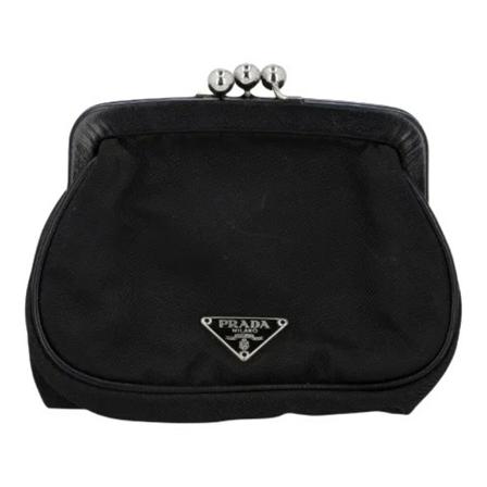 Prada Vintage Pre-owned Stof prada-tasker Sort, Dame Vintage Accessories, Størrelse: ONE Size