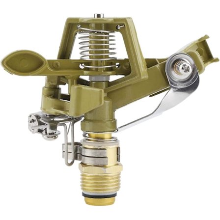 Højtydende Sprinklerhoved Med Dyser, Messing Impact Sprinkler, Sprinkler Sprinklere Til Have, Græsplæne Og Turf Vandingsanlæg.