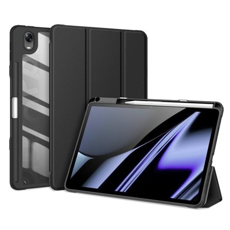 Dux Ducis Toby Armored Flip Smart Case för Oppo Pad med pennhållare Svart