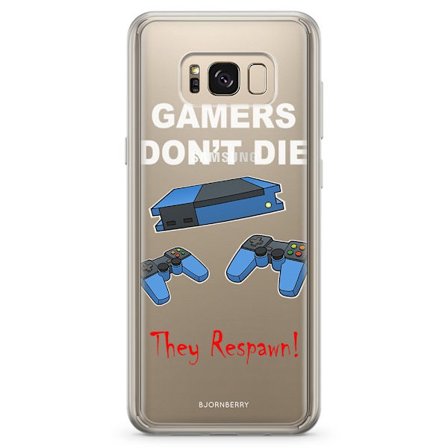 Bjornberry Skal Hybrid Samsung Galaxy S8+ - Gamers Don't Die
