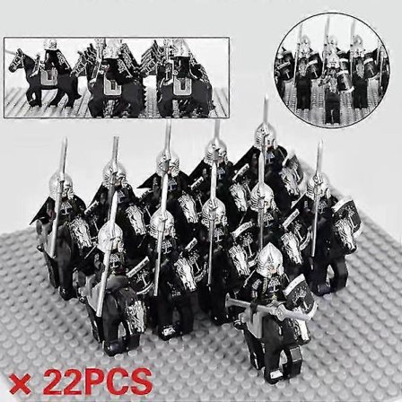 "Lord Of The Rings" Hær Riddere Gondor Soldater Byggeklodser Folk Pansrede Militære Slagmark Kombination Legetøj