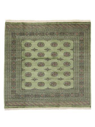 199X202 Dywan Bucharski 2Ply Orientalny Kwadratowy (Wełna, ) Carpetvista