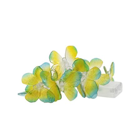 LED Sommerfugl LED Lys String GUL 1,5M 1,5M