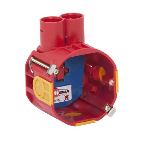 Rutab 1426129 Brannboks rød, Installasjonsmaterial