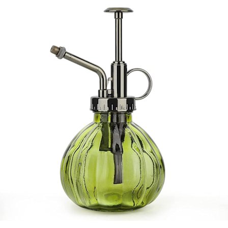 Planteforstøver, 200 ml vintage glassprayflaske med trykkpumpe