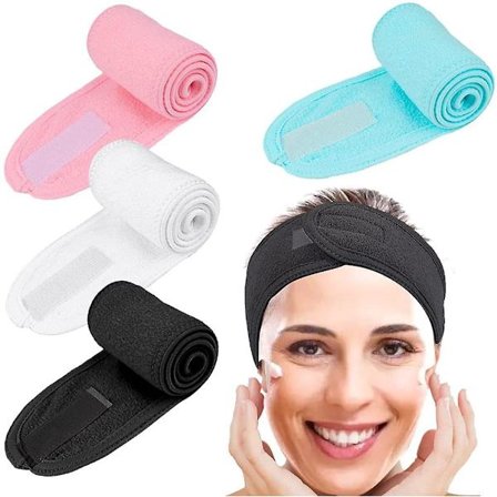 4 kpl froteepanta, meikinpoistoon ja kasvojen puhdistukseen