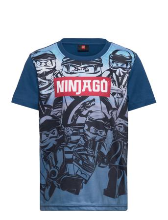 Lwtaylor 618 - T-Shirt S/S T-shirts Short-sleeved Blå LEGO Kidswear*Betinget Tilbud