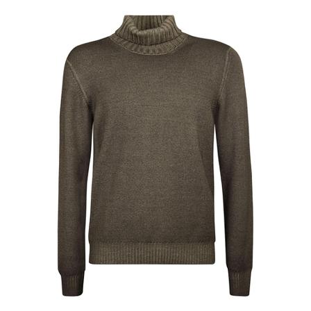 Tagliatore Turtlenecks Grøn, Herre Rullekraver, Størrelse: 2XL