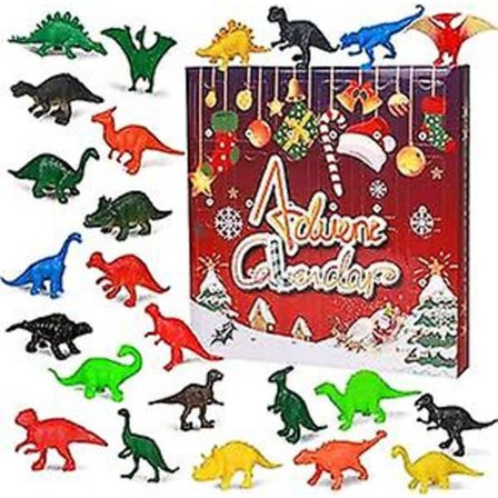 Julekalender Leke For Barn Leke Julekalender For Gutter Jenter 3-8 År Gammel Dinosaur Julekalender Overraskelsesgave For Gutter Jenter Alder 3 4 5 (