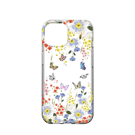 Clear Case iPhone 13 / 14 / 15 / 16e Artistic Garden