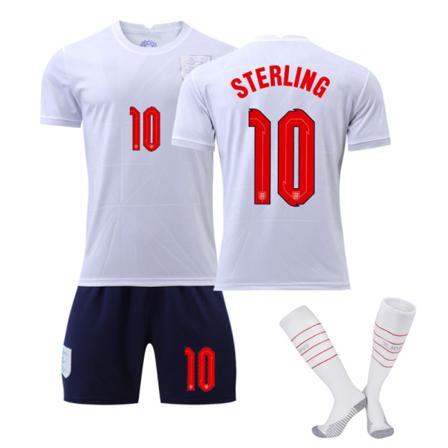 2022 Qatar World Cup England Fotbollströja-vit 16