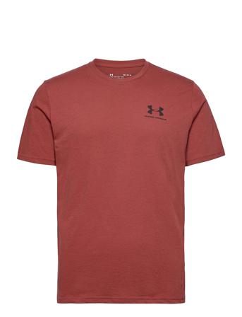 Ua Sportstyle Lc Ss T-shirts Short-sleeved Punainen Under Armour