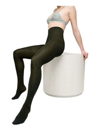 Sneaky Fox Love You Tights - Green - ONE SIZE