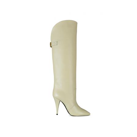 Saint Laurent Harper Laarzen , Beige , Dames , Maat: 37 EU High heels