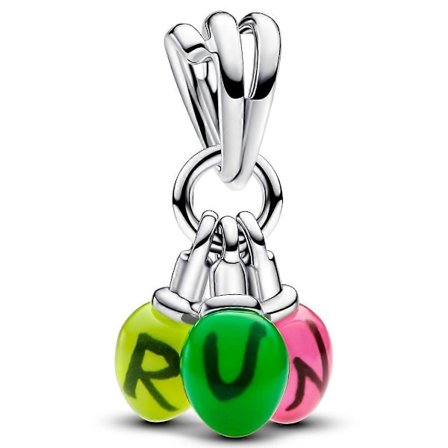 Stranger Things Självlysande Berlockhänge, Sterling Silver