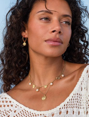 Caroline Svedbom Apollo Necklace Gold - Gold - ONE SIZE