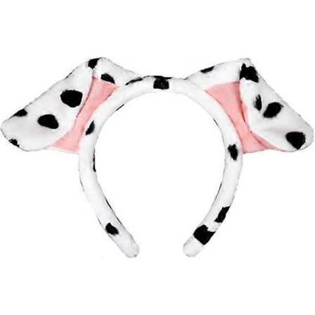 Hårbøyle med Hundeører Kostyme Hundeører Hårbøyle Tegneserie Hårbøyle Dalmatiner Hårbøyle Hårtilbehør