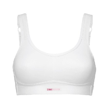 Swegmark Courage Sport-bh Träningskläder Dam Vit 70d