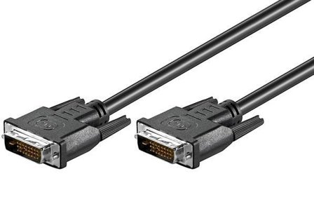 MicroConnect DVI-kabel - DVI-D til DVI-D - 50 cm