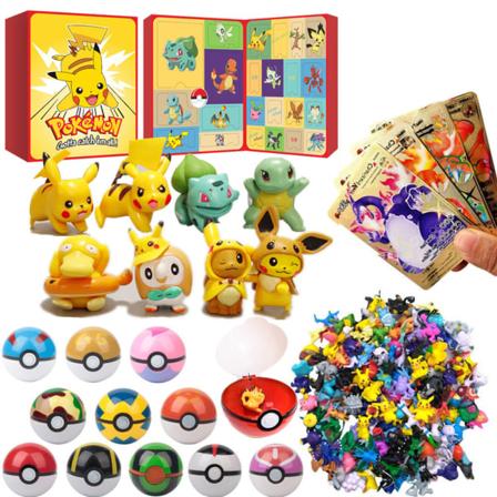 58-dels Julkalender med Mystiska Mini-figurer - Leksakspresent