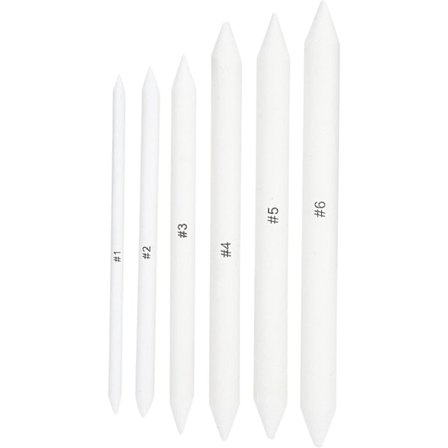 Verktøy for tegning, blending stubber og tortilloner sett tegnepenn