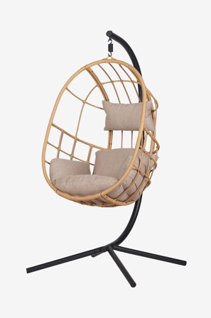 NORDFORM - HENGESTOL MED PUTE - Beige - Hengekøyer & hengestoler - Fra Homeroom