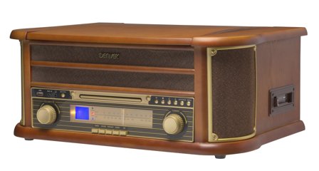 Denver MCR-50 MK3 Forstærker Kassette Cd / MP3-afspiller Digital afspiller Pladespiller Radio Digital optager 5Watt