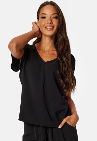 BUBBLEROOM Melany blouse Black Klær