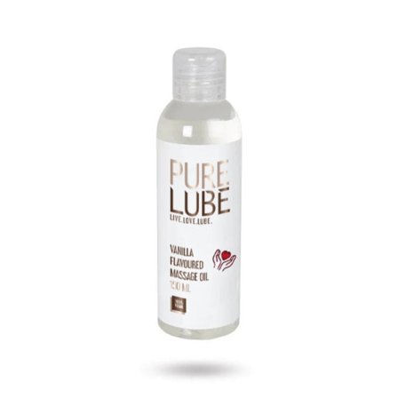PURE LUBE MASSAGE OIL VANILLA 150 ml - Erotik Vuxen: Massasjeoljer