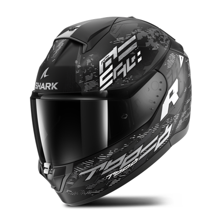Shark Ridill 2 Molokai Mat Full Face Kypärä Musta/Valkoinen/Antrasiitti L