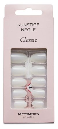 M.COSMETICS Kunstige Negle Classic 24 stk., Makeup, Kunstige Negle Og Tilbehør, Kunstige Negle