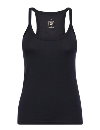 Sno Racerback Tank T-shirts & Tops Sleeveless Sininen We Norwegians